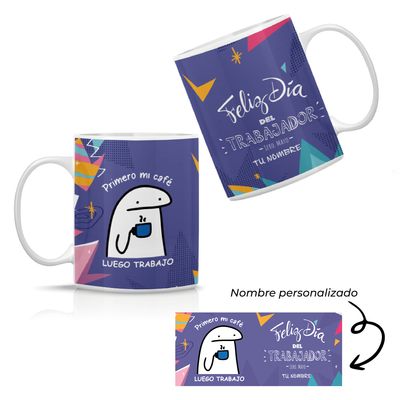 Taza sublimada día del trabajador
