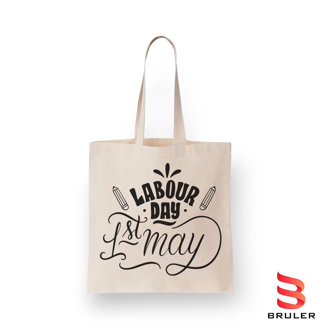 Bolso en lienzo  1st may 0x40cm