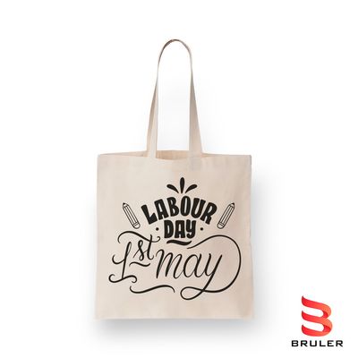 Bolso en lienzo  1st may 0x40cm