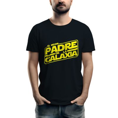 Camiseta  El mejor papa de la Galaxia