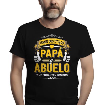 Camiseta Papá y Abuelo