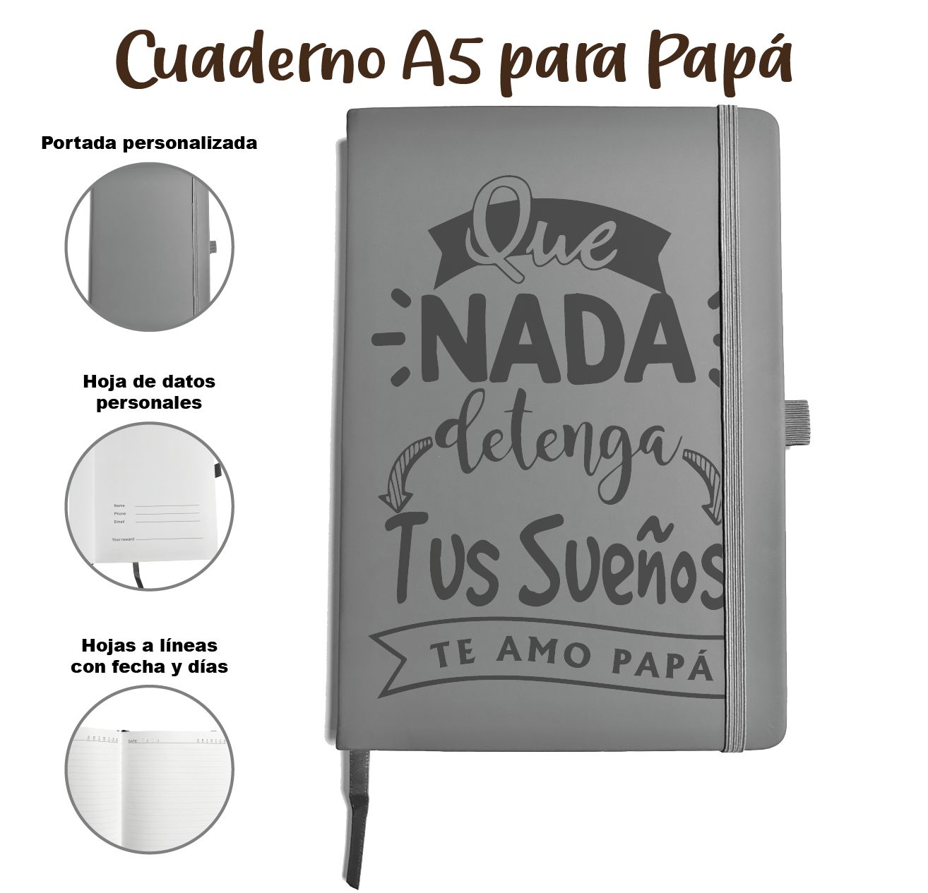 Cuaderno A5 día del padre 6