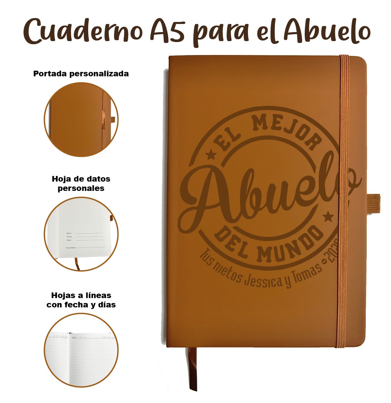 Cuaderno A5 día del padre 5