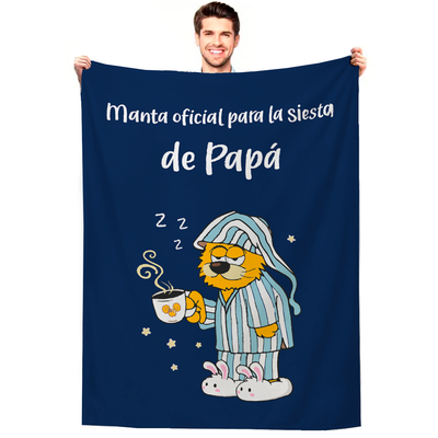 Cobija personalizada día del padre 8