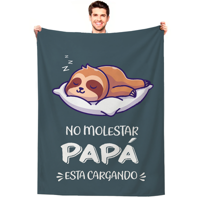 Cobija personalizada día del padre 12