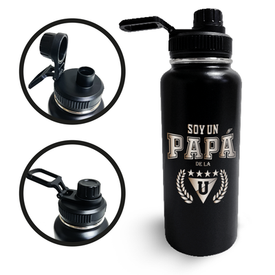 Tumbler 32 oz negro personalizado día del padre