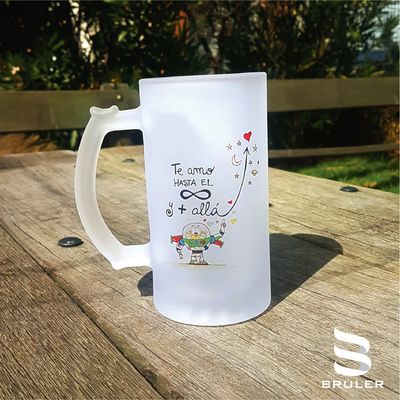 Jarro cervecero sublimado 16onz