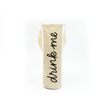 Bolso de vino individual base de fuelle