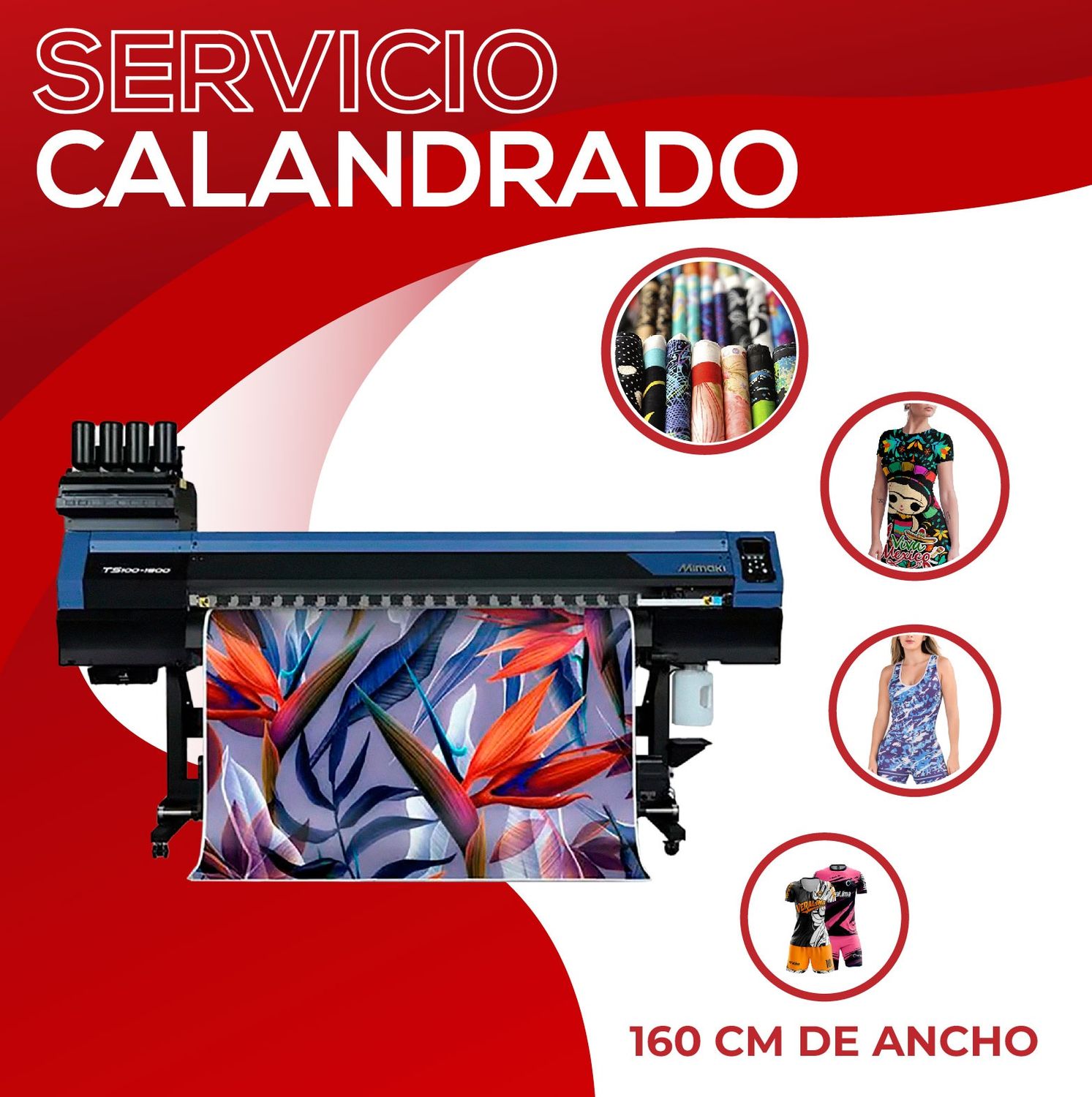 Servicio de calandrado Servicio de calandrado