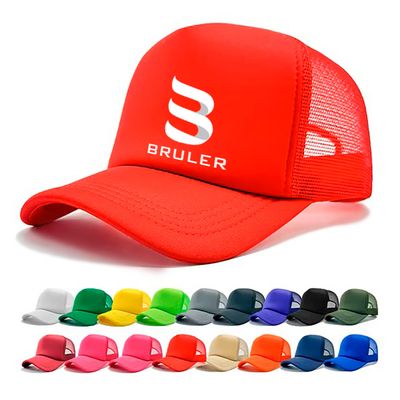 Gorra de malla color verde