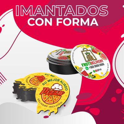 Imanes troquelados con forma