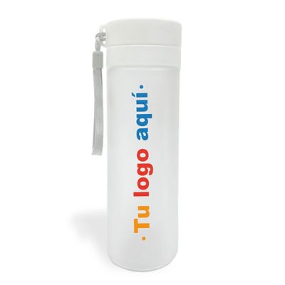 Tomatodo plástico con tapa blanca 800 ml