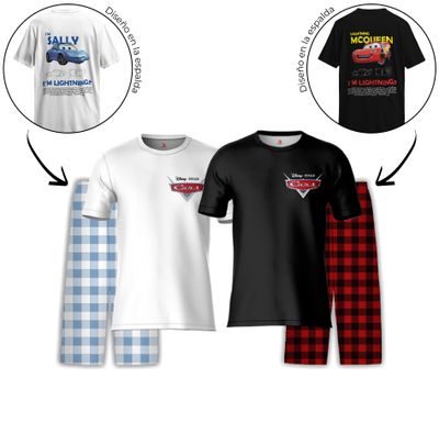 Pijama Cars parejas 2