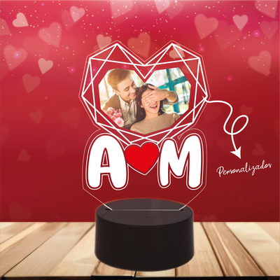 Lámpara base redonda RGB táctil 08