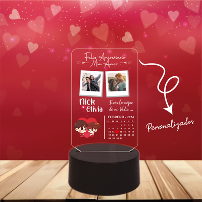 Lámpara base redonda RGB táctil 06