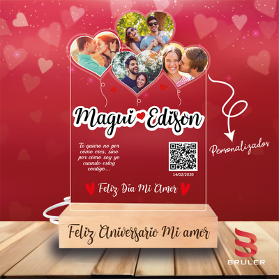 Lámpara base de madera 10