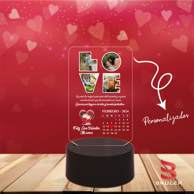 Lámpara base redonda RGB táctil 15