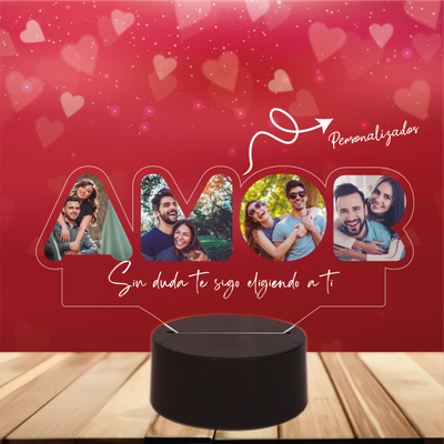 Lámpara base redonda RGB táctil 11