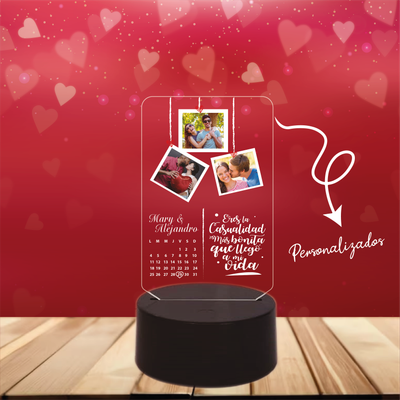 Lámpara base redonda RGB táctil 02