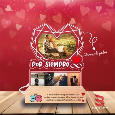 Lámpara base de madera 05