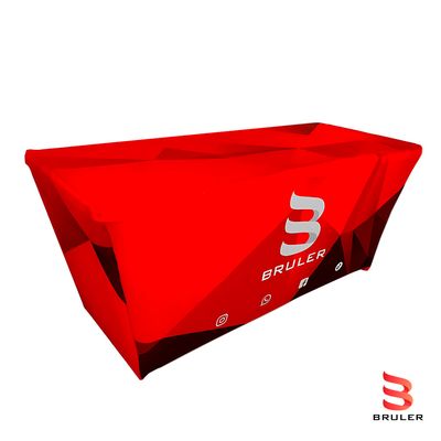 Mesa plegable + mantel sublimado