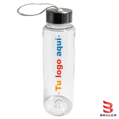 Tomatodo plástico 500ml tapa metálica con sujetador