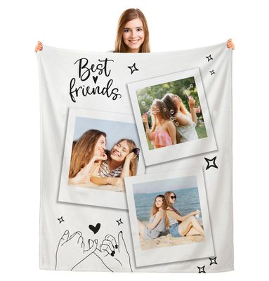 Cobija personalizada Best friends Cobija personalizada Best friends