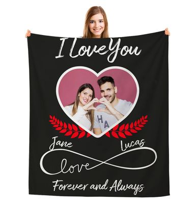 Cobija personalizada Infinite love Cobija personalizada Infinite love