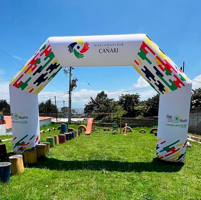 Arco Inflable 6 x4 metros