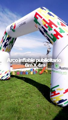 Arco Inflable 6 x4 metros