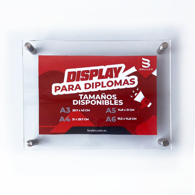 Display A3 porta Diplomas Display A3 porta Diplomas