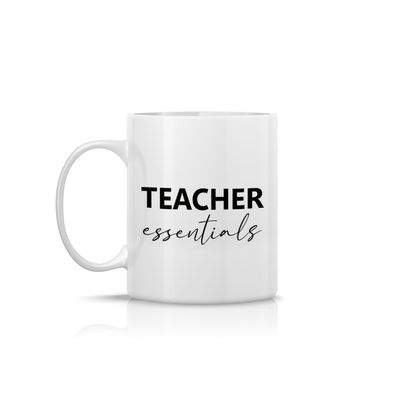 Taza sublimada blanca Día del Maestro 7