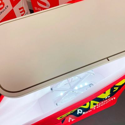 Counter pop up rectangular con luz