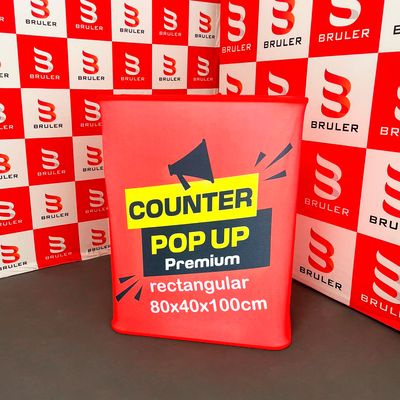 Counter pop up rectangular con luz Counter pop up rectangular con luz