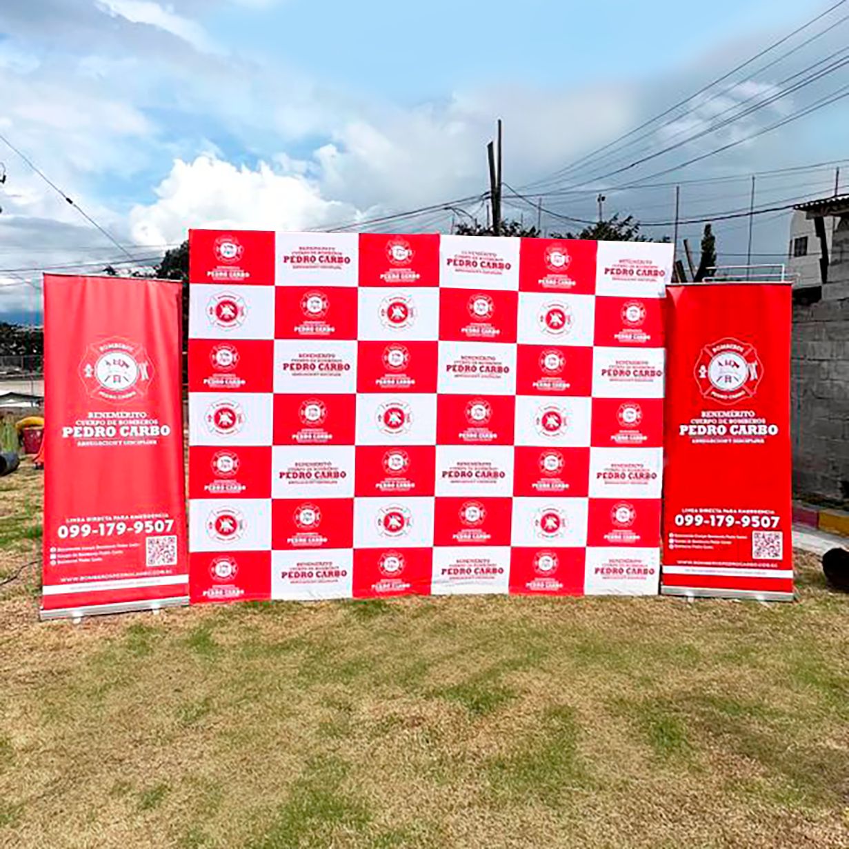 Combo 4  Backing 2.3 x2.3+ 2 Roll up