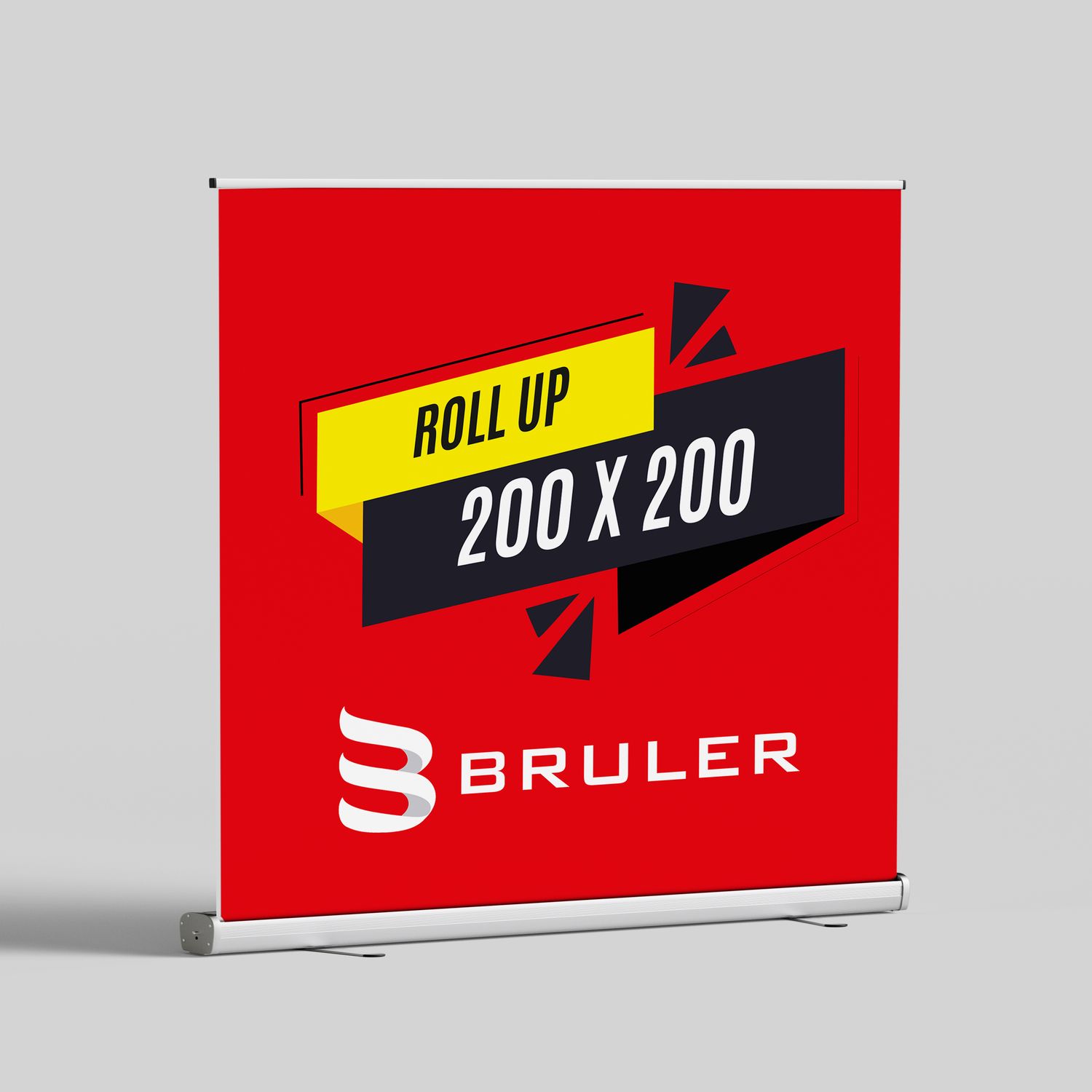 Roll up personalizado 200x200 cm