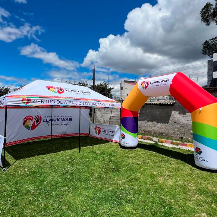 Combo 5 Carpa  6x3 +Arco inflable 4x3