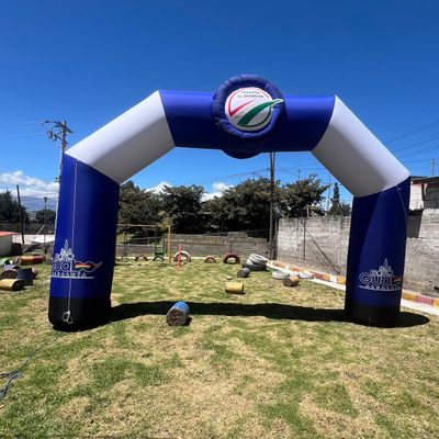 Arco Inflable con Logo 6 x4 metros