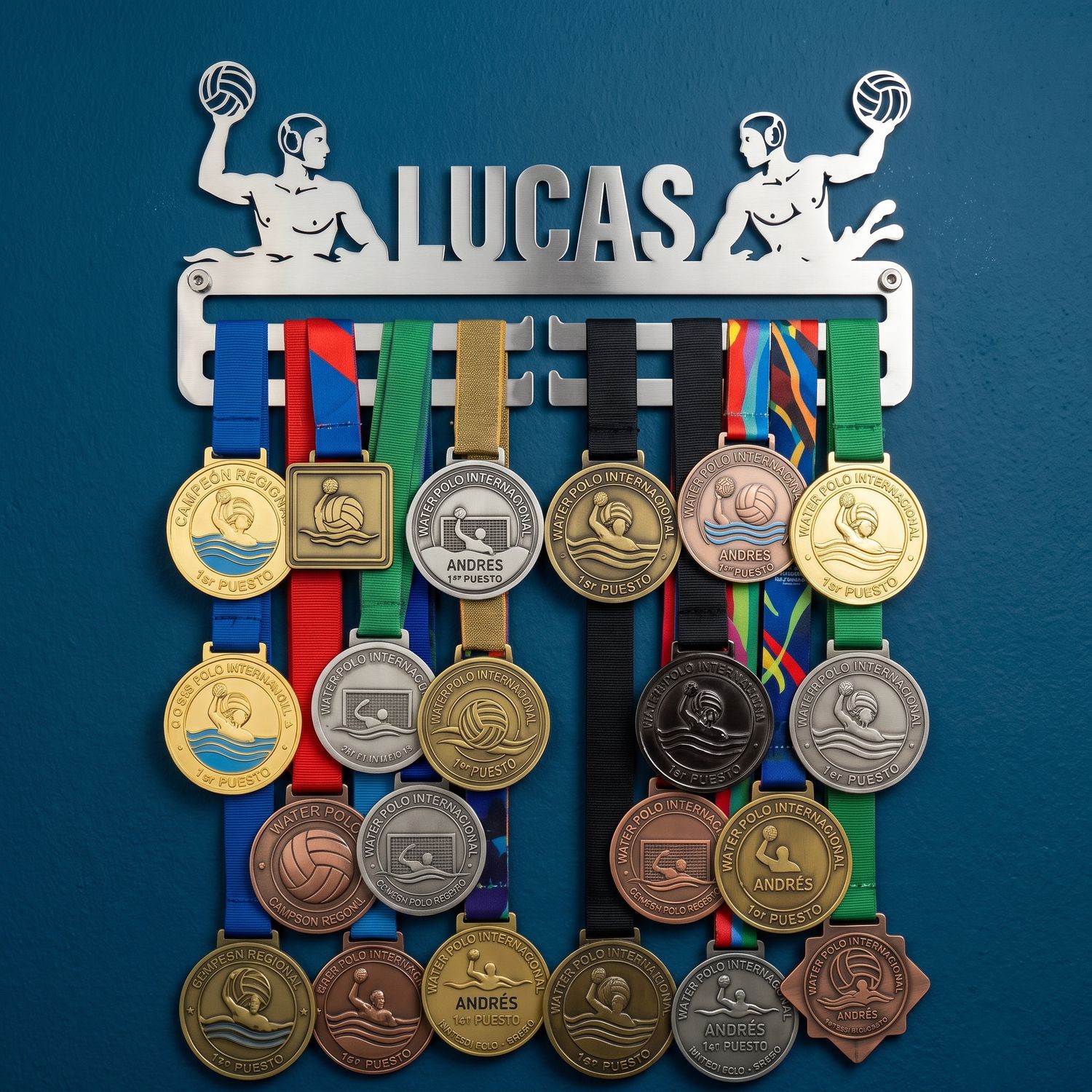 Medallero voleibol acuático