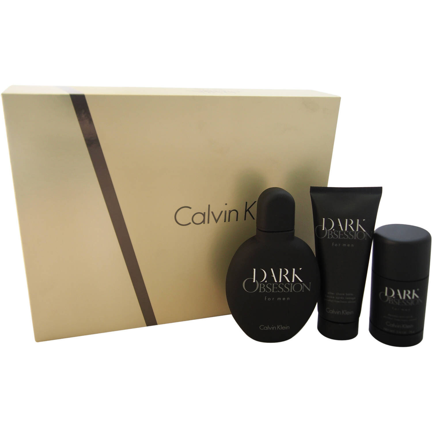 Calvin Klein Dark Obsession Cologne Gift Set for Men 3 Pieces