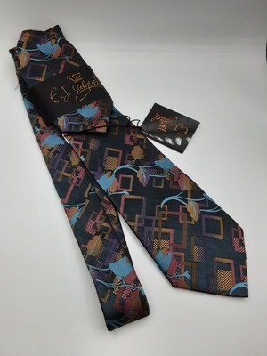 EJ Samuels Tie And Matching Hanky-8