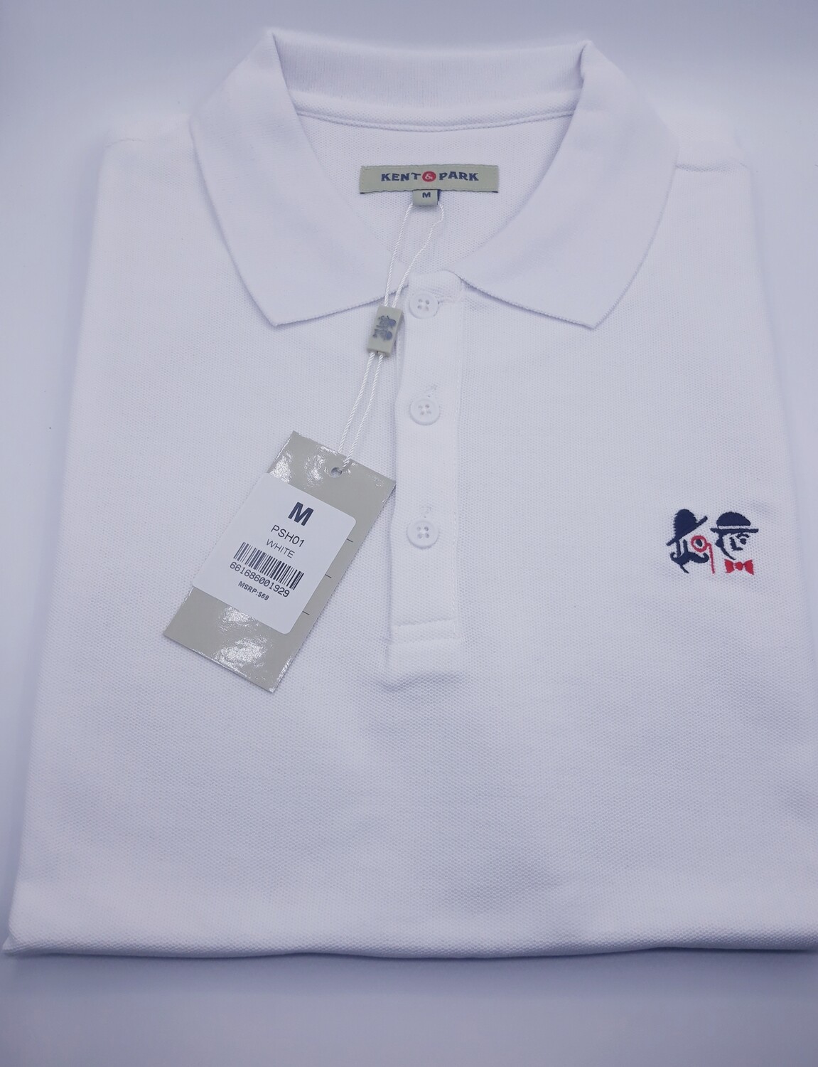 Kent&amp;Park Polo Shirts By Ejsamuels (White)