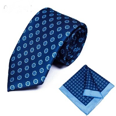 Necktie and Matching Pocket Square