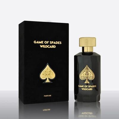 Game Of Spades Wildcard by Jo Milano Paris 3.4oz Parfum Unisex Luxury Collection.