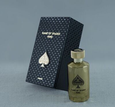 Game Of Spades King by Jo Milano Paris 3.4oz Parfum Unisex Luxury Collection.