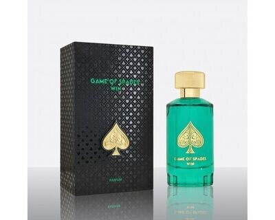 Game Of Spades Win by Jo Milano Paris 3.4oz Parfum Unisex Luxury Collection.