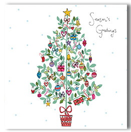 Season's Greetings Christmas Tree