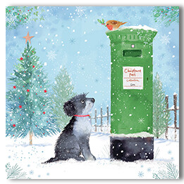Dogs Christmas post