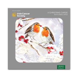 Christmas Robins and berries