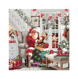 Santa leaving Presents